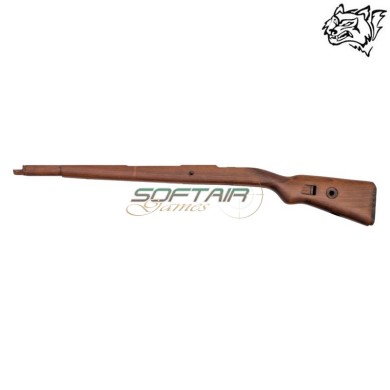One-piece real wood stock KAR98 SNOW WOLF® (SW-KAR98WK)