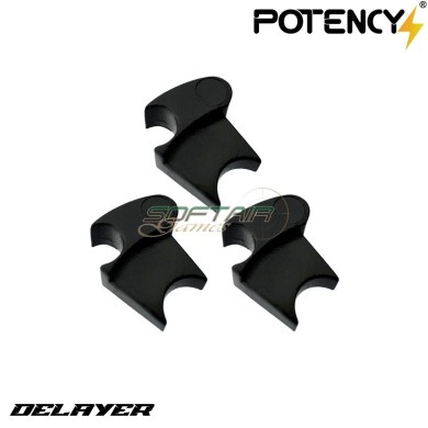 3-PIECE SET High Speed Delayer Technopolymer POTENCY® (DL-30)
