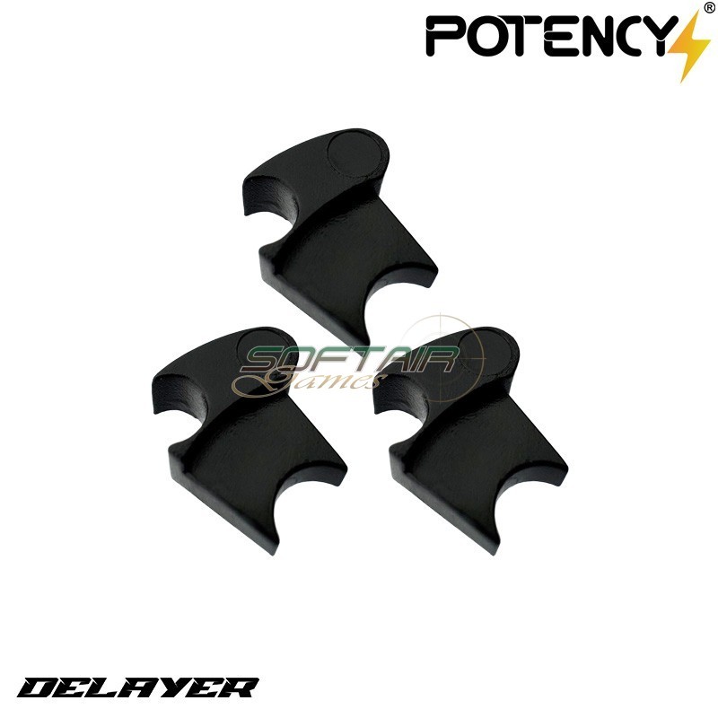 3-PIECE SET High Speed Delayer Technopolymer POTENCY® (DL-30)