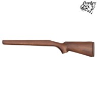 Calciatura monoblocco VSR-10 in vero legno SNOW WOLF® (SW-VSR10WK)