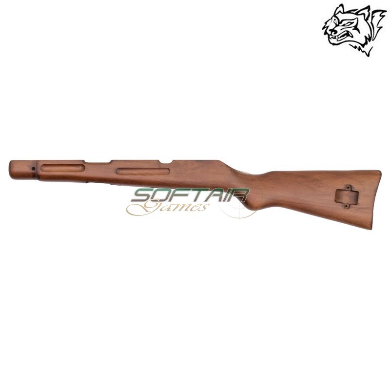 Calciatura monoblocco M1938 in vero legno SNOW WOLF® (SW-1938WK)