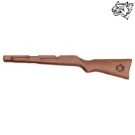 One-piece real wood stock M1938 SNOW WOLF® (SW-1938WK)