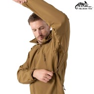 Soft Shell Gunfighter Jacket OLIVE GREEN SharkSkin Windblocker membrane Helikon-tex® (ht-ku-gun-fm-02)