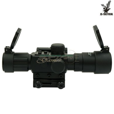 Ottica 4x30 con laser rosso integrato JS-TACTICAL® (JS-4X30IR)