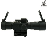 Ottica 4x30 con laser rosso integrato JS-TACTICAL® (JS-4X30IR)