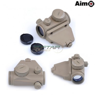 T043 Dot Offset Rail Mount Dark Earth Aim-o (ao5030-de)