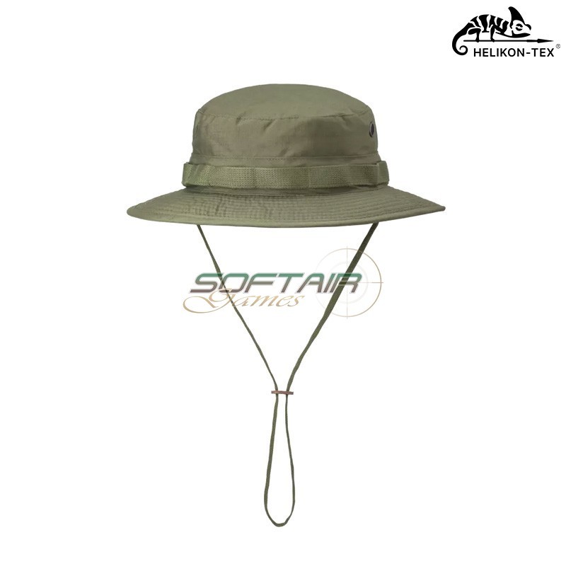 Boonie Hat PolyCotton Ripstop OLIVE GREEN Helikon-Tex® (KA-BON-PR-02)