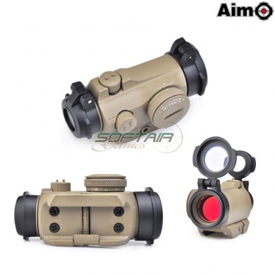 T044 Dot Low Mount Dark Earth Aim-o (ao5072-de)