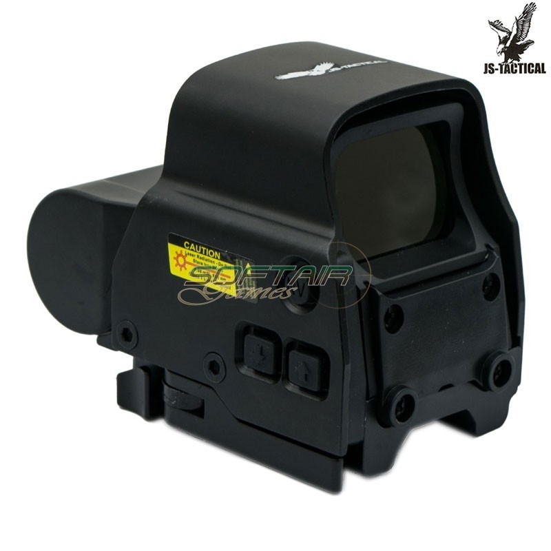 Red Dot con Magnifier 3x combo nero JS-TACTICAL® (JS-G43558)