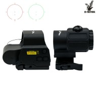 Red dot with 3x magnifier combo JS-TACTICAL® (JS-G43558)