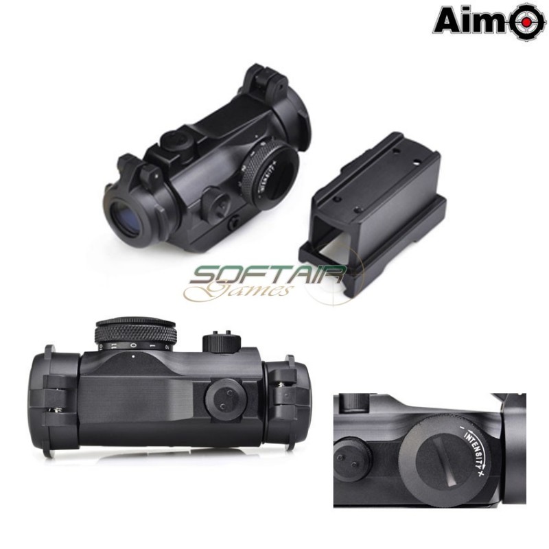 T044 Dot Qd & Low Mount Black Aim-o (ao5078-bk)