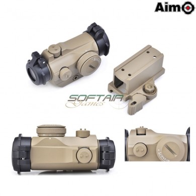 T044 Dot Qd & Low Mount Dark Earth Aim-o (ao5078-de)