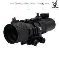 Ottica 5x50 con reticolo illuminato nero JS-TACTICAL® (JS-LS5X50)