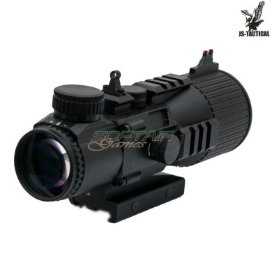 Ottica 5x50 con reticolo illuminato nero JS-TACTICAL® (JS-LS5X50)