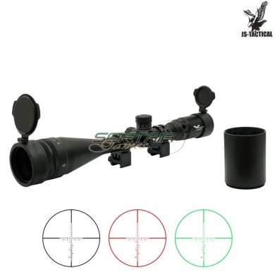 6-24x50 AO scope illuminated reticle JS-TACTICAL® (JS-6-24X56AOYU)