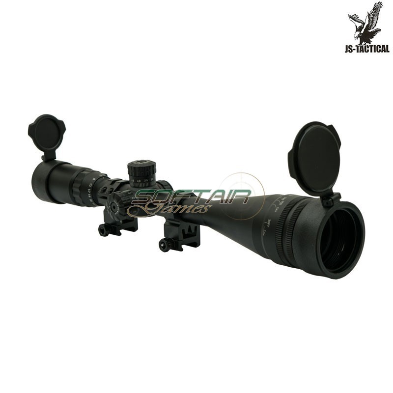 Ottica 6-24x50 AO con reticolo illuminato JS-TACTICAL® (JS-6-24X56AOYU)