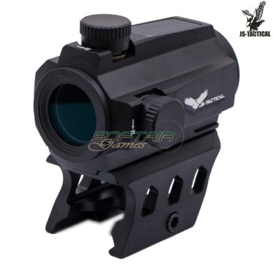 Red Dot 1x20 nero con backup solare 2 MOA JS-TACTICAL® (JS-R5T)