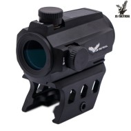 Red Dot 1x20 nero con backup solare 2 MOA JS-TACTICAL® (JS-R5T)
