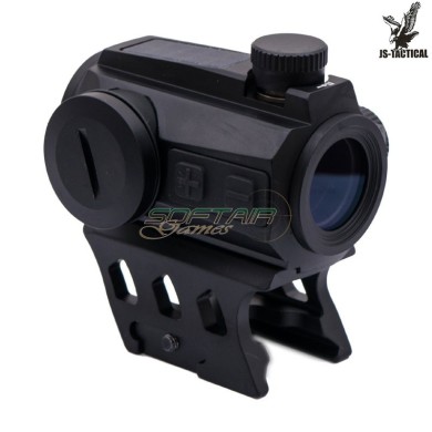Red Dot 1x20 nero con backup solare 2 MOA JS-TACTICAL® (JS-R5T)