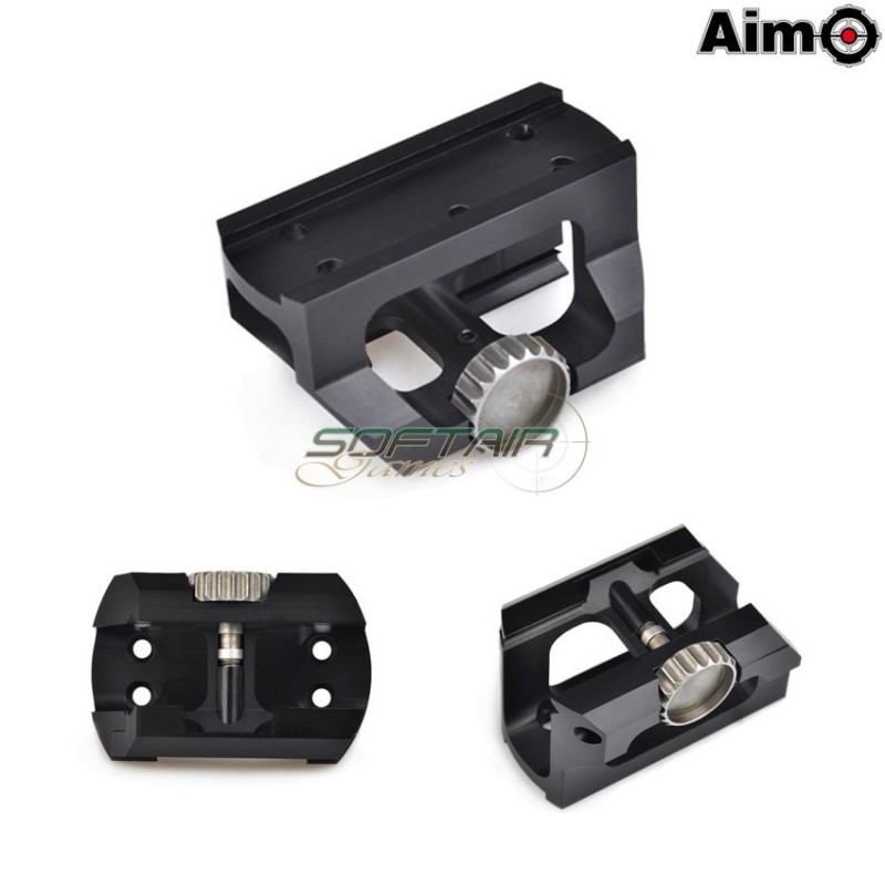 Low Drag Mount Per T1/t2 Black Aim-o (ao1701-bk)