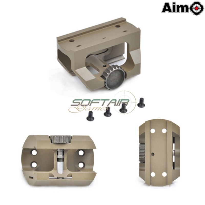 Low Drag Mount For T1/t2 Dark Earth Aim-o (ao1701-de)