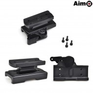 Type 1 Qd Mount For T1/t2 Black Aim-o (ao1702-bk)