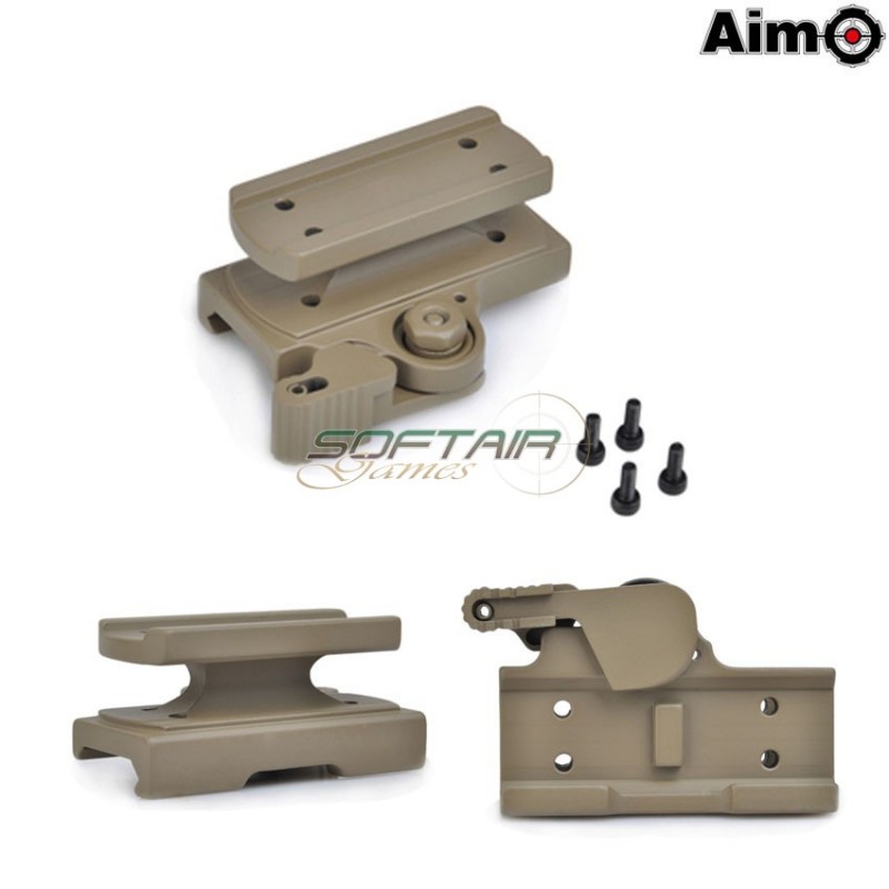 Type 1 Qd Mount Per T1/t2 Dark Earth Aim-o (ao1702-de)