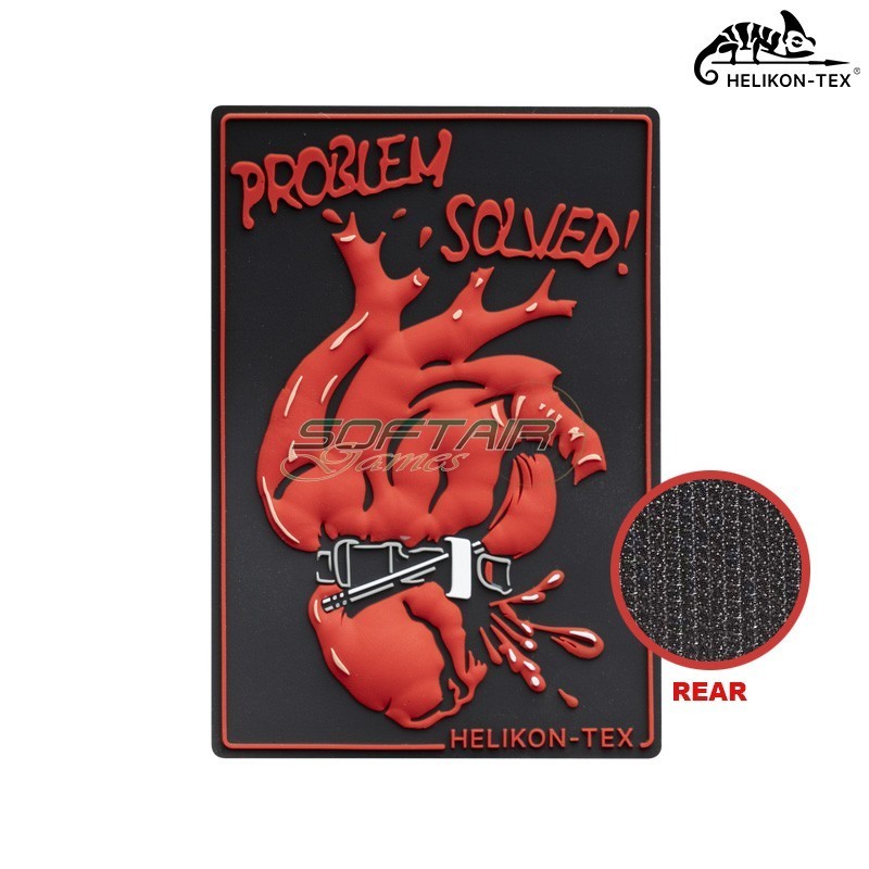 “Problem Solved!” PVC morale patch Helikon-Tex® (OD-PSD-RB)