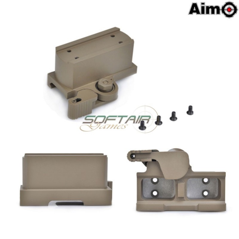 Type 2 Qd Mount For T1/t2 Dark Earth Aim-o (ao1711-de)