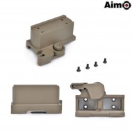 Type 2 Qd Mount For T1/t2 Dark Earth Aim-o (ao1711-de)