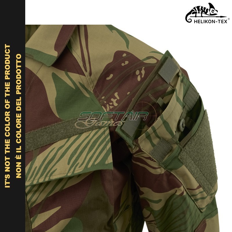 Tactical Raid Shirt PolyCotton Stretch Ripstop RAL 7013 Helikon-Tex® (BL-RAD-SP-81)