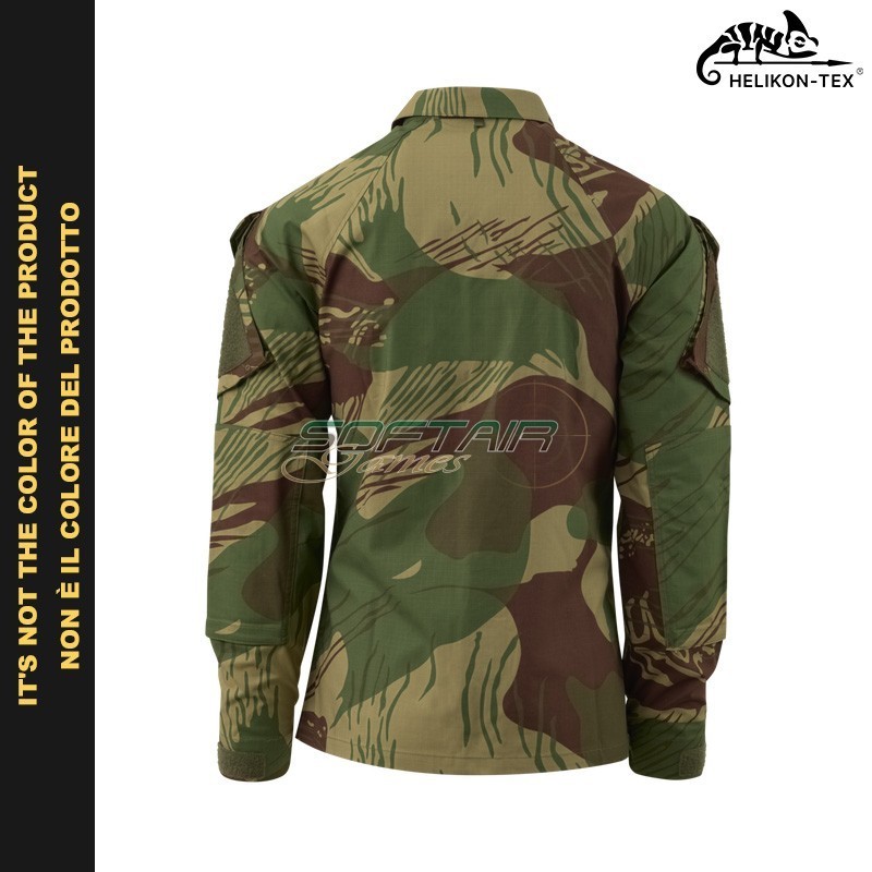 Camicia tattica Raid Shirt PolyCotton Stretch Ripstop RAL 7013 Helikon-Tex® (BL-RAD-SP-81)