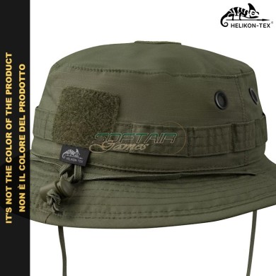 Boonie Mk2 Hat BLACK PolyCotton Stretch Ripstop Helikon-Tex® (KA-BMK-SP-01)
