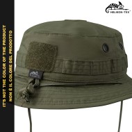 Boonie Mk2 Hat BLACK PolyCotton Stretch Ripstop Helikon-Tex® (KA-BMK-SP-01)