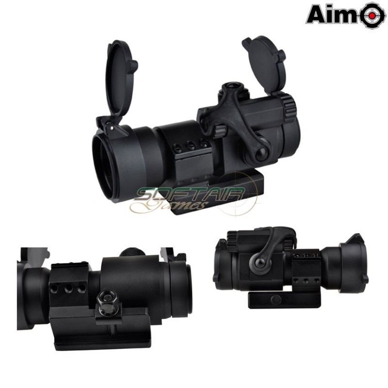 M2 Type Dot L Shaped Mount Black Aim-o (ao5020-bk)