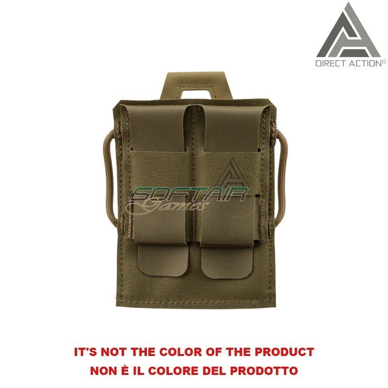 Single Flat Elastic Mag Pouch RANGER GREEN Cordura Direct Action® (PO-SFMP-CD5-RGR)