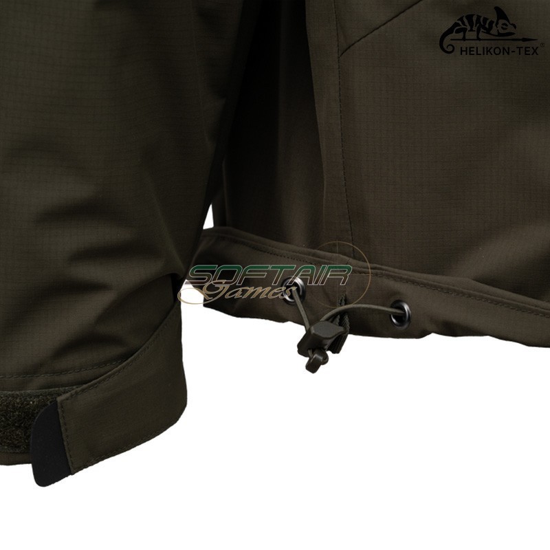 Chinook Jacket DARK GREEN Impermeabile 20K Helikon-Tex® (KU-KCH-PO-2U)