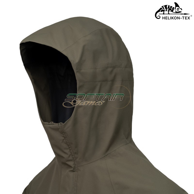 Chinook Jacket DARK GREEN Impermeabile 20K Helikon-Tex® (KU-KCH-PO-2U)