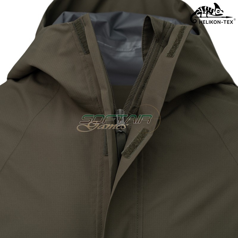 Chinook Jacket BLACK 20K Waterproof Helikon-Tex® (KU-KCH-PO-01)