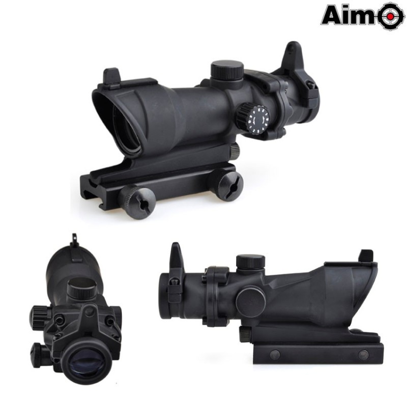 Acog 4x32 Scope Illuminated Reticle Black Aim-o (ao5318-bk)
