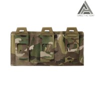 Triple Flat Elastic Mag Pouch MULTICAM® CORDURA Direct Action® (PO-TFMP-CD5-MCM)