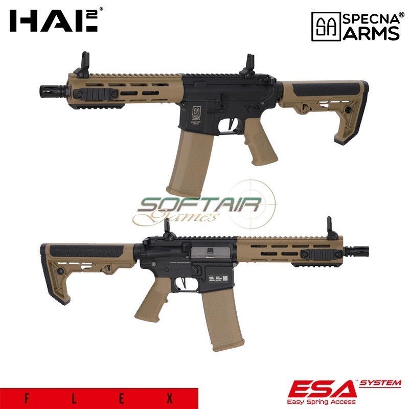 Fucile elettrico SA-F14 FLEX HAL ETU Gen.2 Half-Tan Specna Arms (SPE-01-048444)