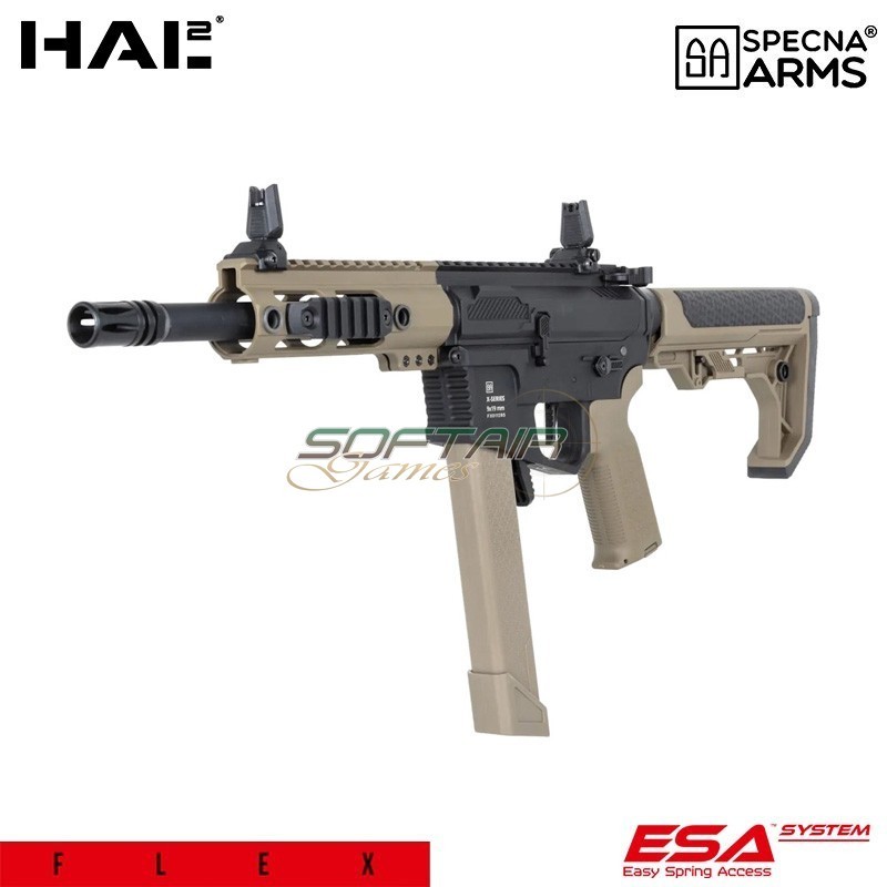 Fucile elettrico SA-FX01 FLEX LIGHT OPS HAL ETU Gen.2 Half-Tan Specna Arms (SPE-01-047453)