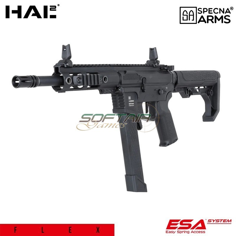 Electric rifle SA-FX01 FLEX LIGHT OPS HAL ETU Gen.2 Black Specna Arms (SPE-01-047452)