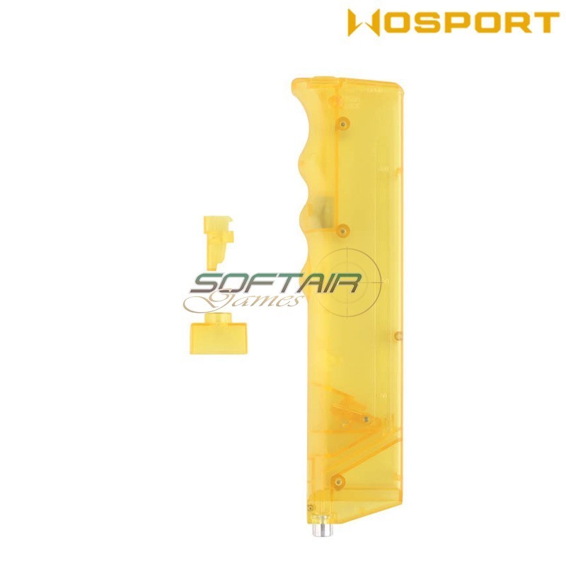 BB Loader maggiorato da 300bb GIALLO trasparente WoSport (EX0410-Y)