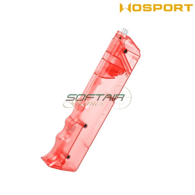 300BB Extended BB Loader Transparent RED WoSport (EX0410-P)