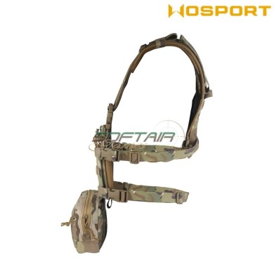 Chest Rig Assault Tactical MULTICAM WoSport (VE-107-MC)