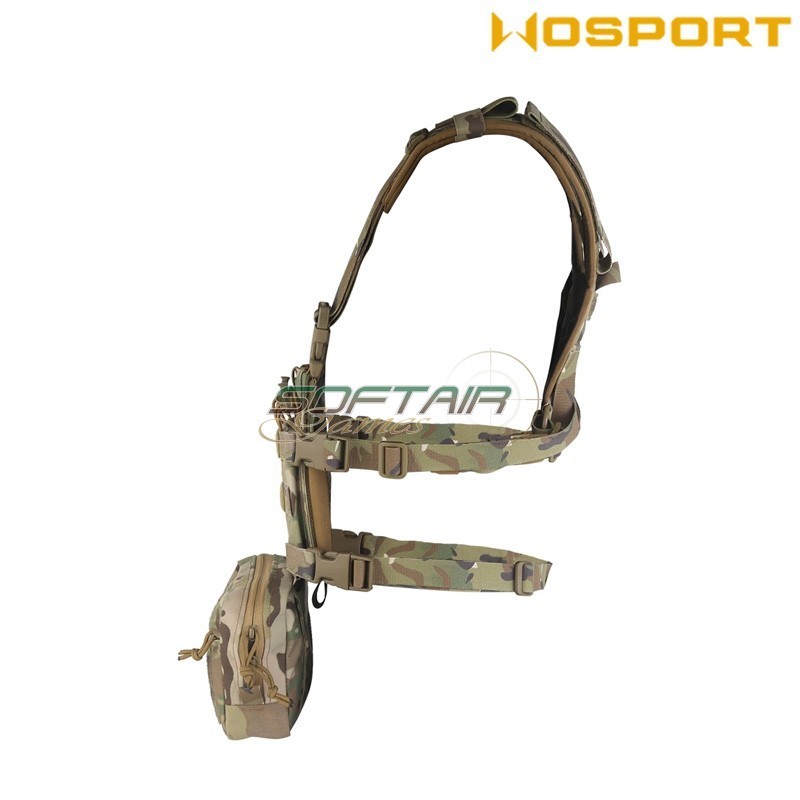 Chest Rig Assault Tactical MULTICAM WoSport (VE-107-MC)