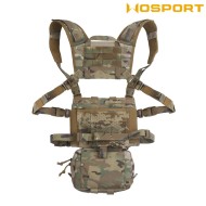 Chest Rig Assault Tactical MULTICAM WoSport (VE-107-MC)
