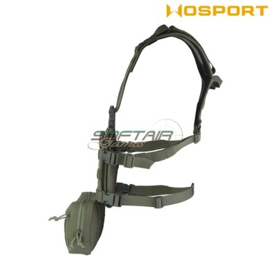 Chest Rig Assault Tactical RANGER GREEN WoSport (VE-107-RG)
